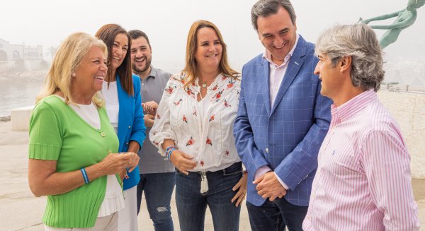Ángeles Muñoz, alcaldesa de Marbella, presenta las propuestas de movilidad de su programa electoral
