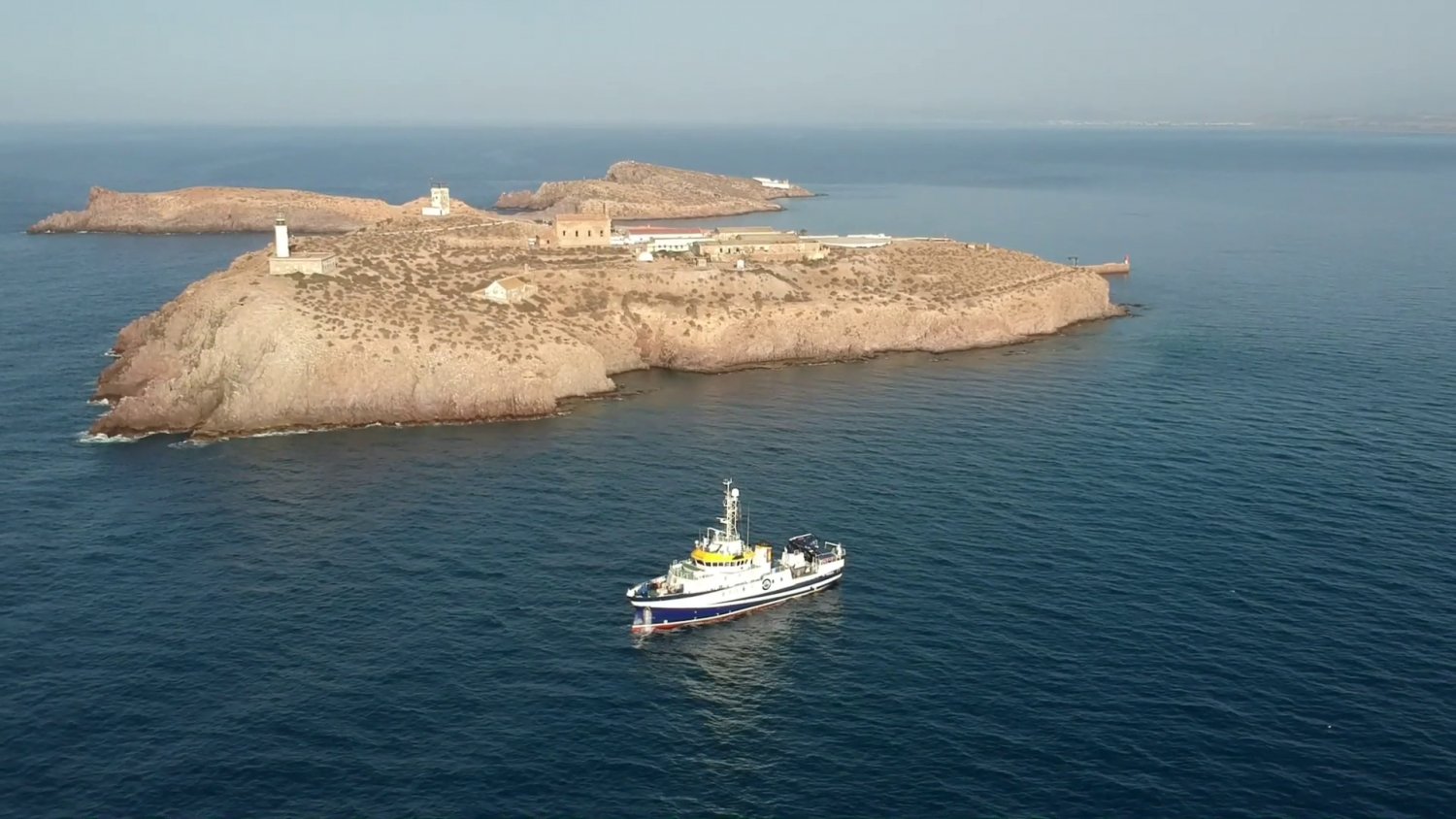 Estudian por primera vez los fondos marinos profundos de las Islas Chafarinas