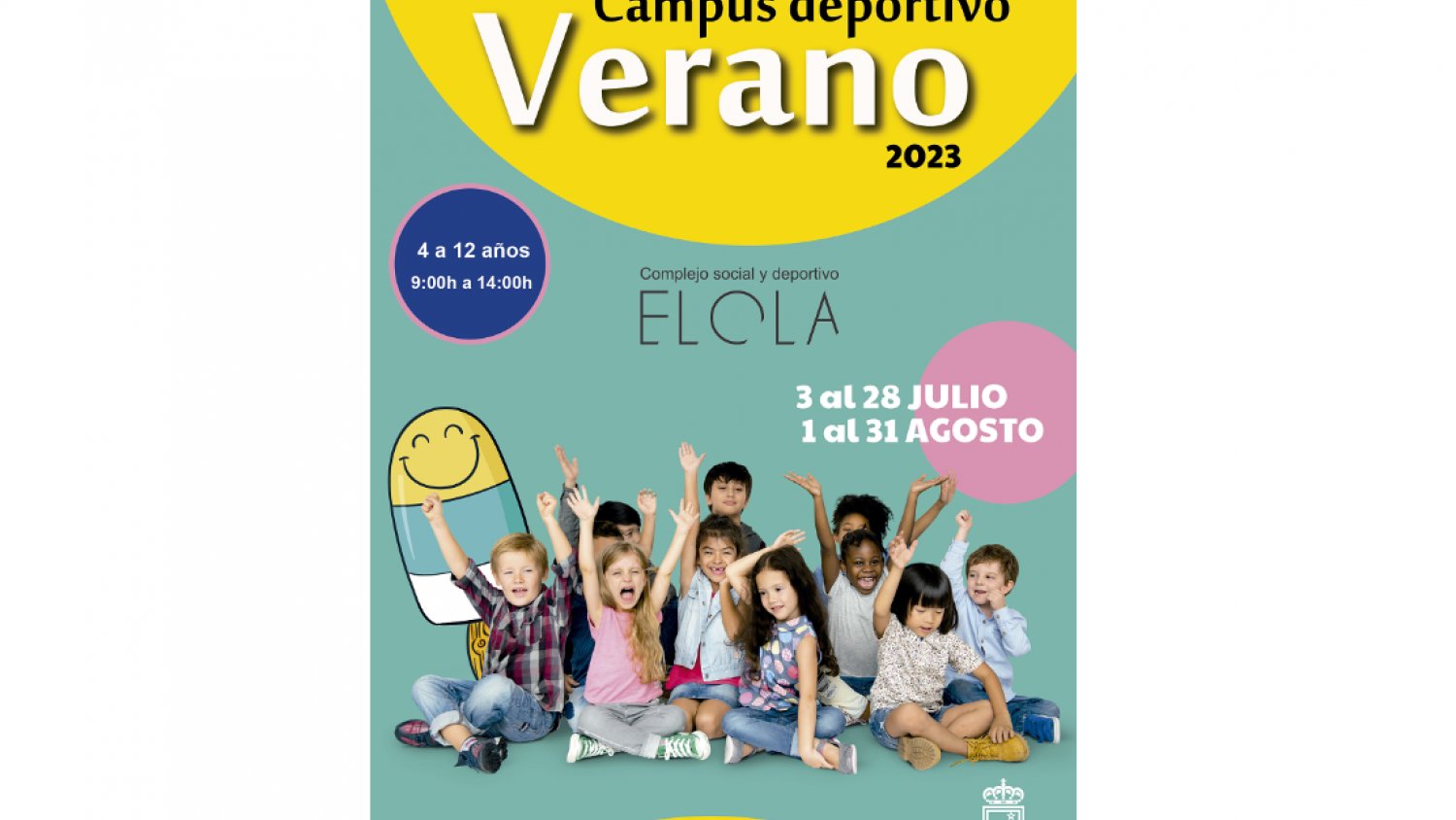 Fuengirola organiza un Campus Deportivo en el complejo Elola durante los meses de julio y agosto 