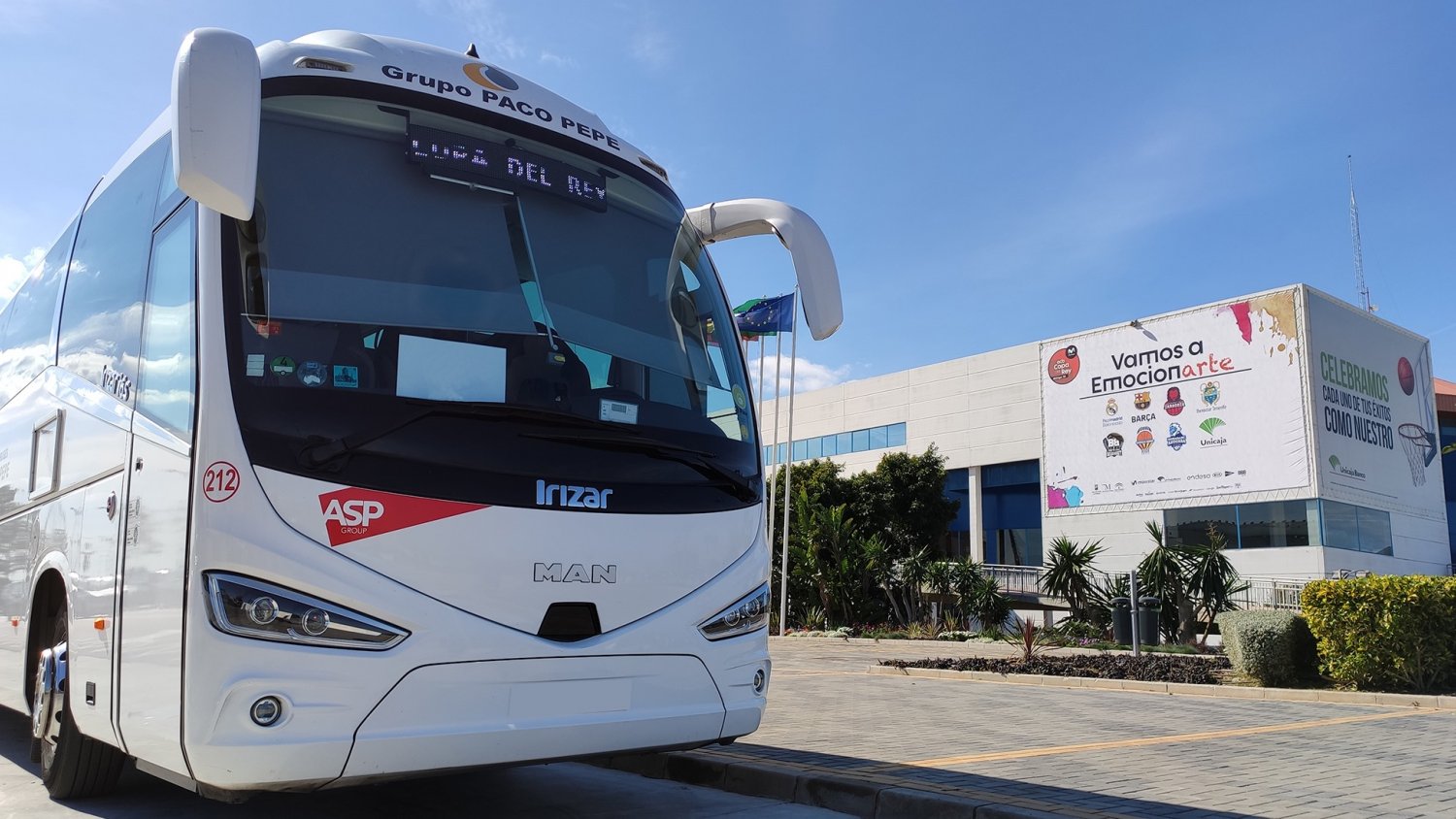 Autobuses Paco Pepe será el transporte oficial de la Final Four de la Basketball Champions League