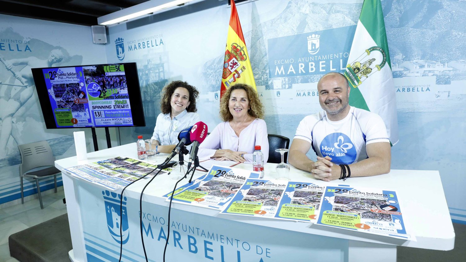 El Ayuntamiento respalda la segunda edición del evento deportivo solidario a favor de Debra Piel de Mariposa