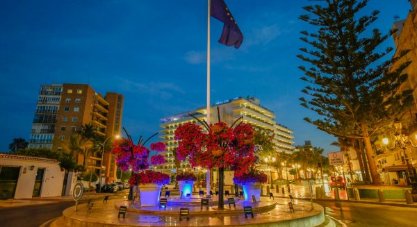 Torremolinos conmemora el Día de Europa con un taller de educación vial y castillos hinchables