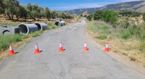 Comienzan las obras de ensanche de un tramo de la carretera El Burgo-Casarabonela