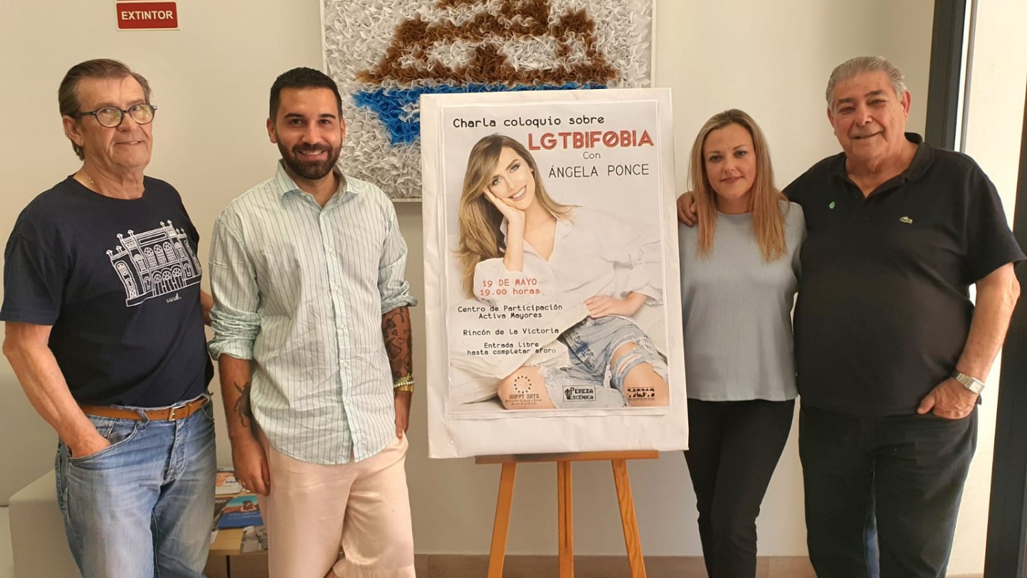 Rincón de la Victoria celebrará una charla-coloquio sobre Lgtbifobia con Ángela Ponce en el Centro de Participación Activa de Mayores