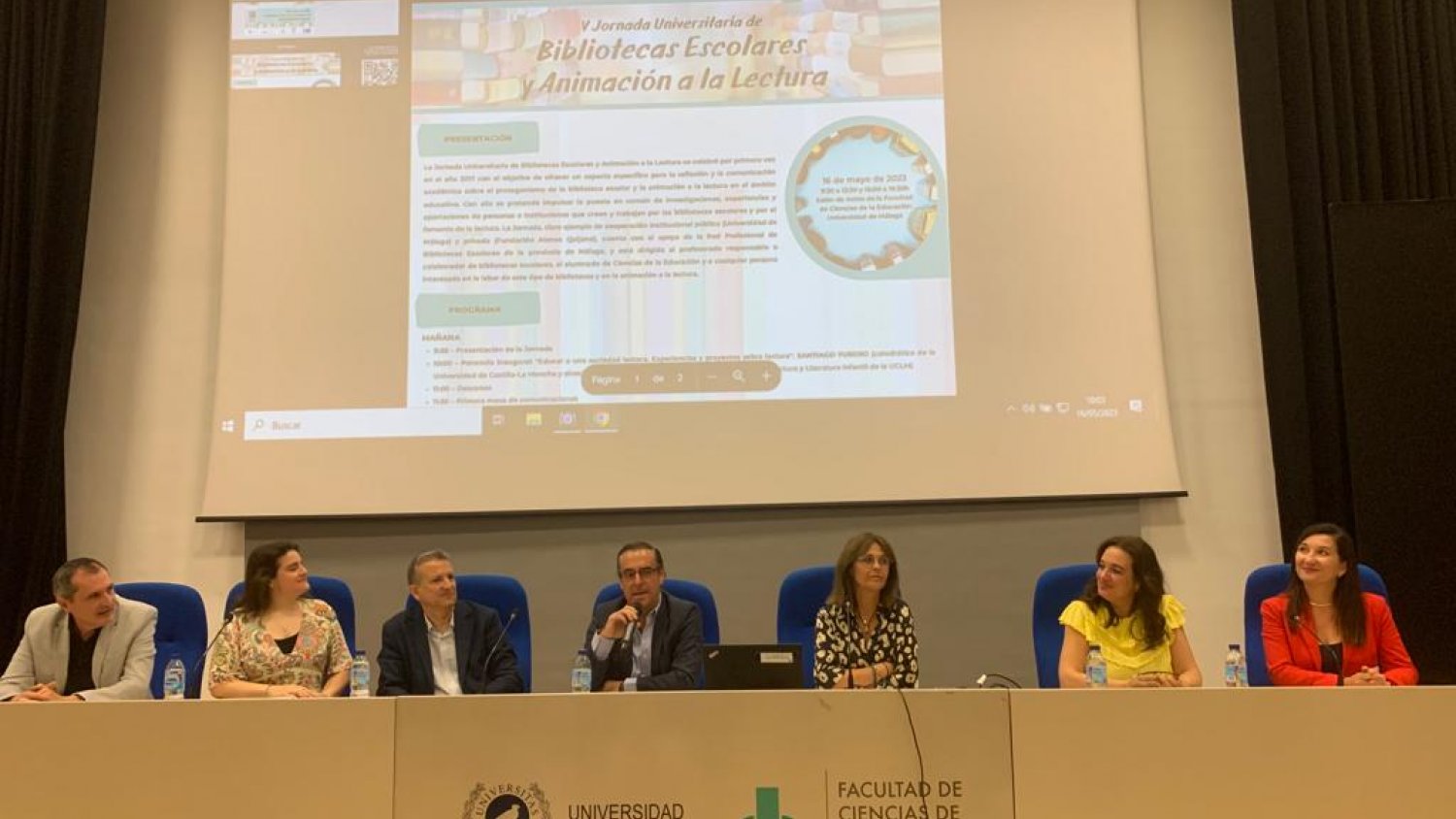 La Facultad de Ciencias de la Educación celebra la V Jornada Universitaria de Bibliotecas Escolares y Animación a la Lectura