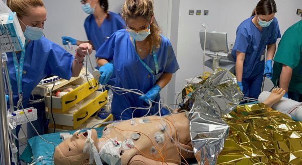 El Hospital Regional de Málaga entrena a profesionales de la UCI en el manejo del transporte ECMO de adultos