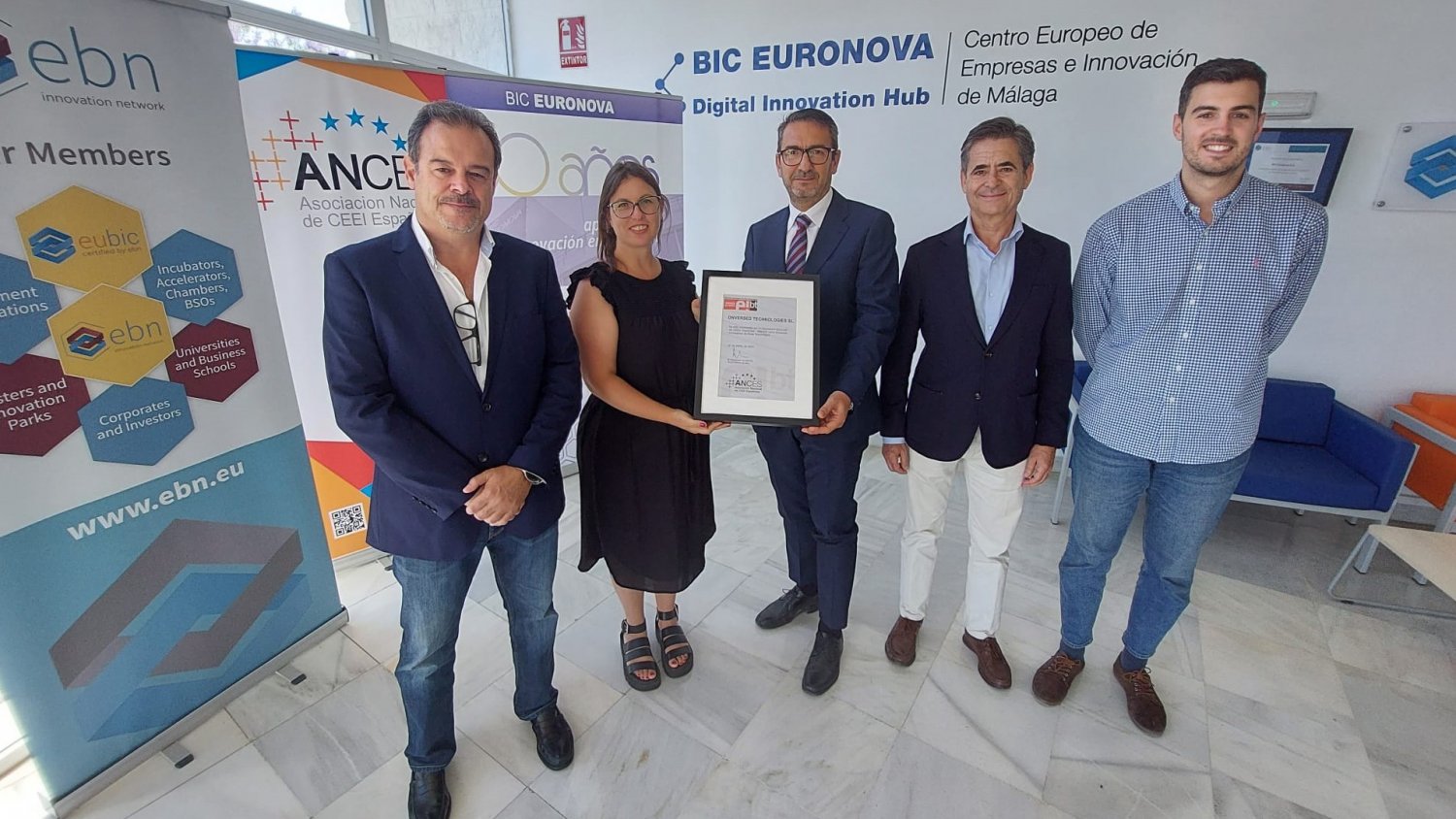 La empresa malagueña Onversed, distinguida a nivel nacional como Empresa Innovadora de Base Tecnológica