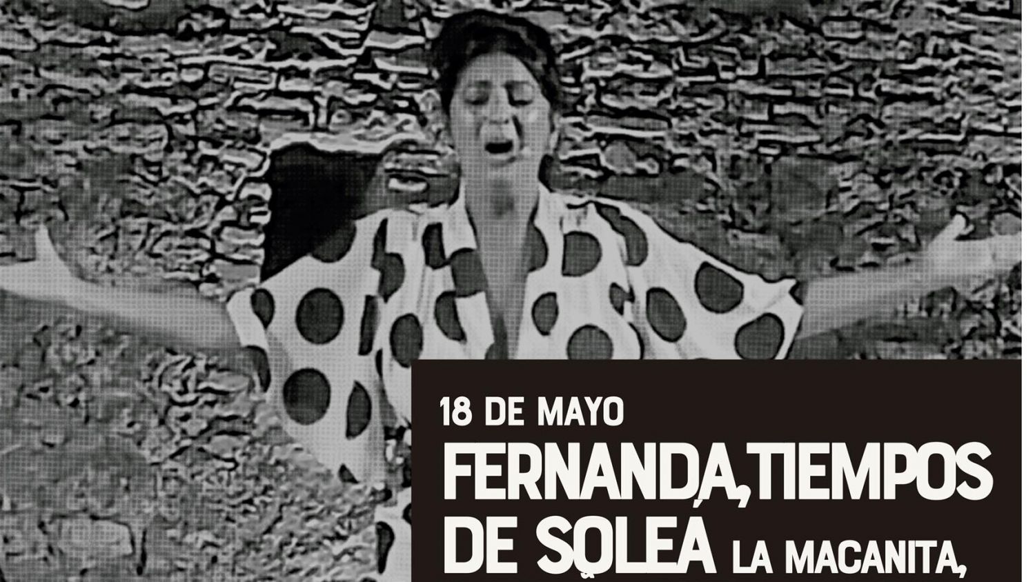 El Teatro Ciudad de Marbella albergará hoy el espectáculo ‘Fernanda, Tiempos de Soleá’