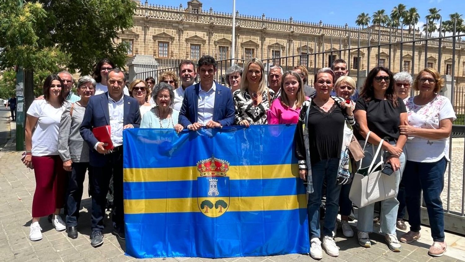 El PSOE de Alhaurín de la Torre visita el Parlamento de Andalucía en Defensa de la Vega Mestanza