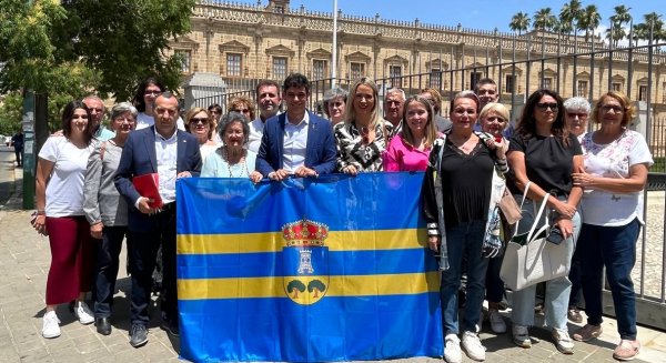 El PSOE de Alhaurín de la Torre visita el Parlamento de Andalucía en Defensa de la Vega Mestanza