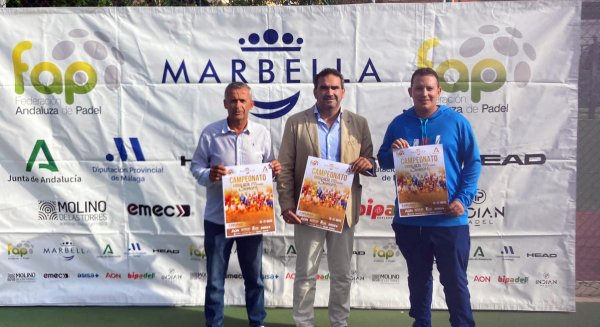Marbella, escenario del Campeonato de Andalucía de Pádel por Equipos Senior 