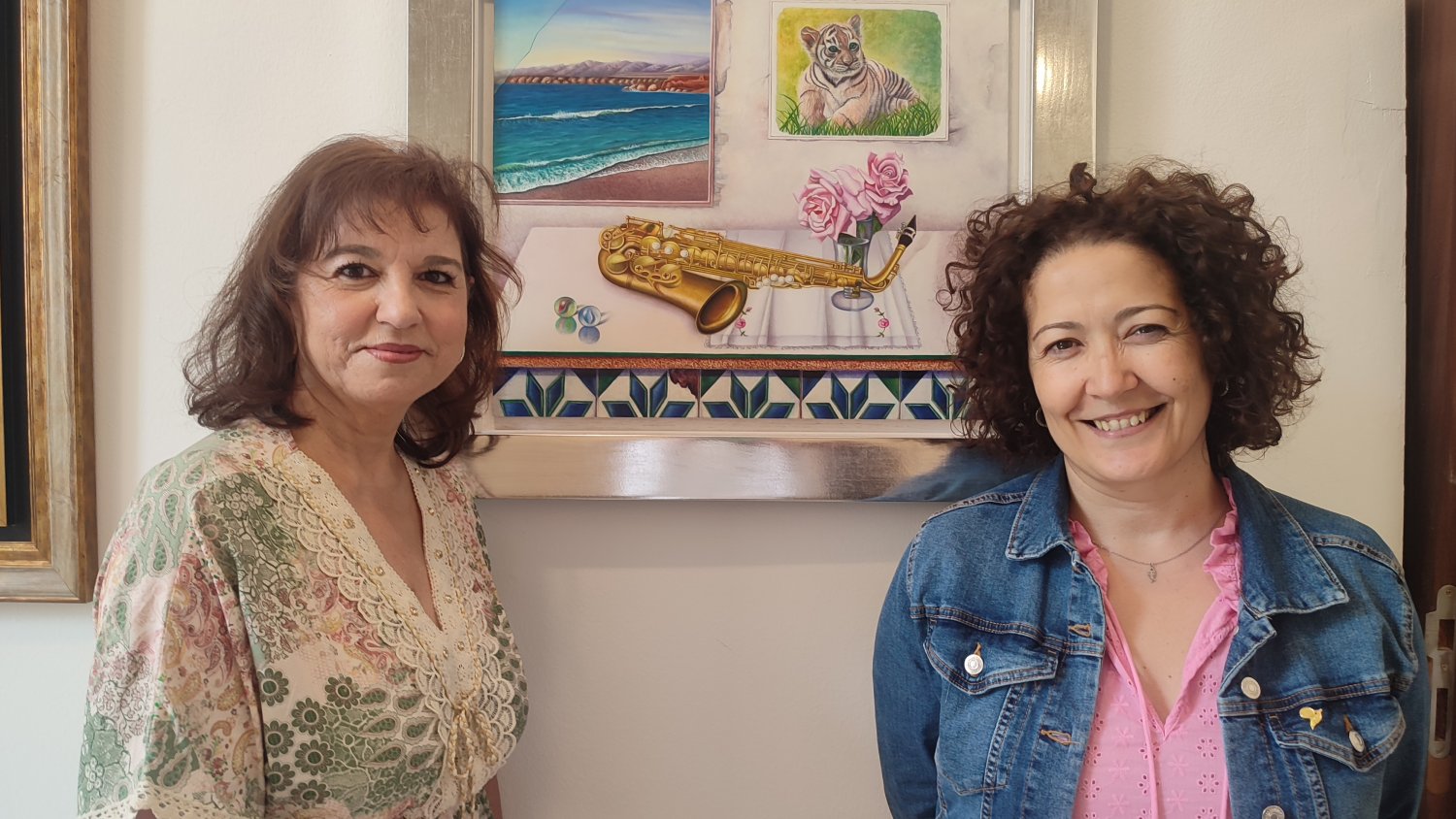 La sala de exposiciones de San Francisco de Vélez acoge la muestra 'Mi tierra... mi gente' de M.ª Carmen Polo