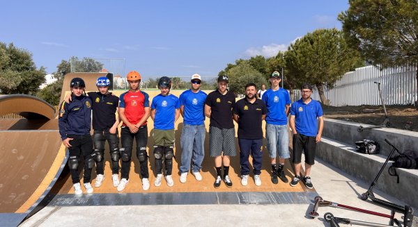 La selección española de Scooter elige el nuevo skatepark de Bello Horizonte para participar en el mundial 