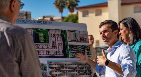 Cs Fuengirola presenta su proyecto para construir una residencia pública con 160 plazas y un centro de día para mayores