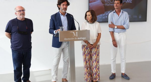 Diputación de Málaga visibiliza la enfermedad de Alzheimer con motivo del Día Mundial