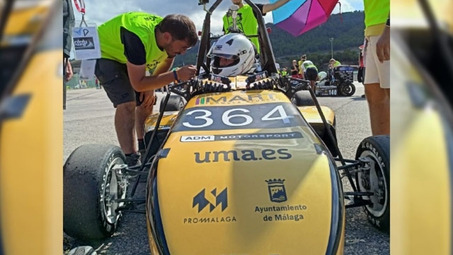UMA.- El monoplaza de carreras de la universidad vuelve a triunfar en la competición internacional Fórmula Student