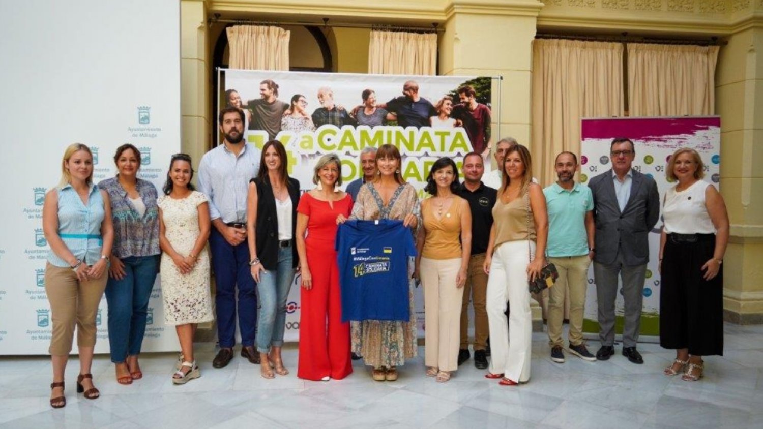 La XIV Caminata Solidaria recaudará fondos para las personas ucranianas refugiadas en Málaga