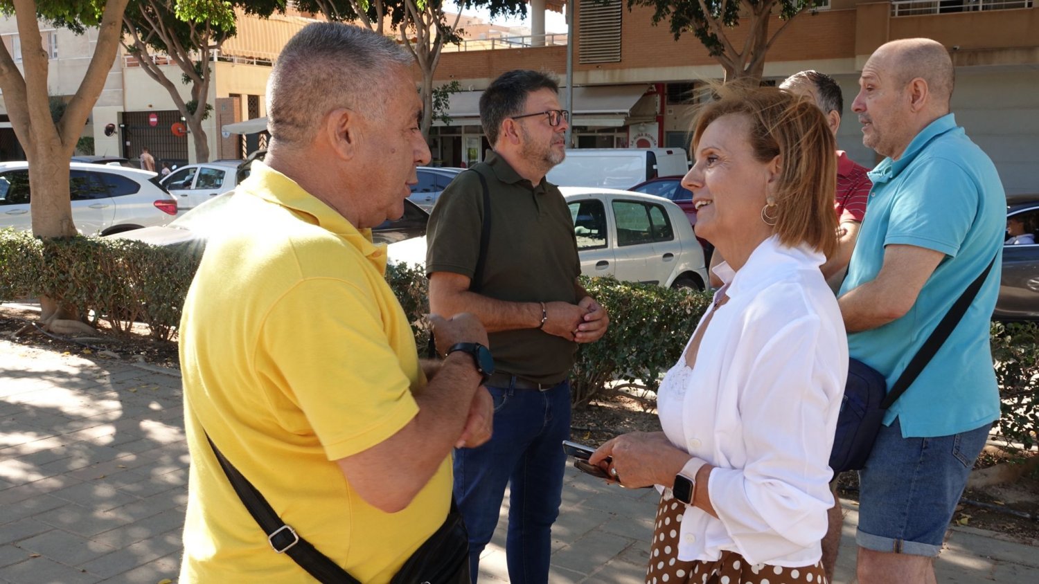 PSOE urge al Ayuntamiento a limpiar las aceras de Torre Atalaya en Teatinos “donde todavía hay restos de calima”
