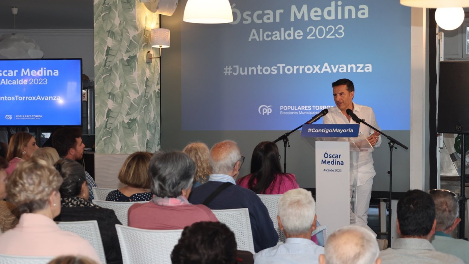 Medina: 'Este domingo elegimos seguir creciendo o volver a la ruina del tripartido' 