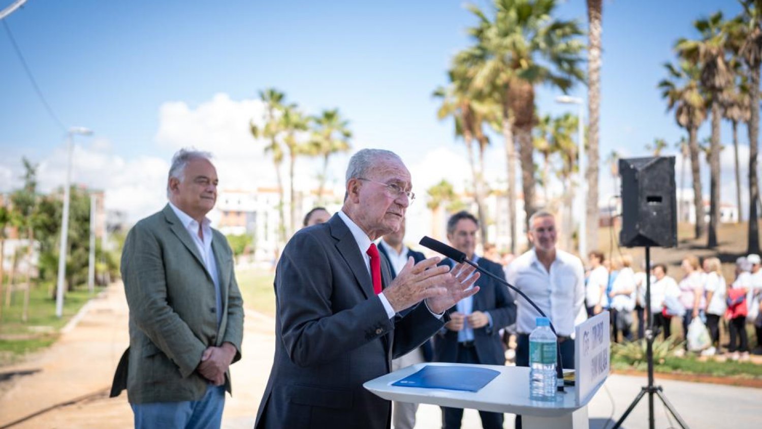 De la Torre seguirá ampliando las zonas verdes útiles por habitante e impulsará seis nuevos grandes parques 