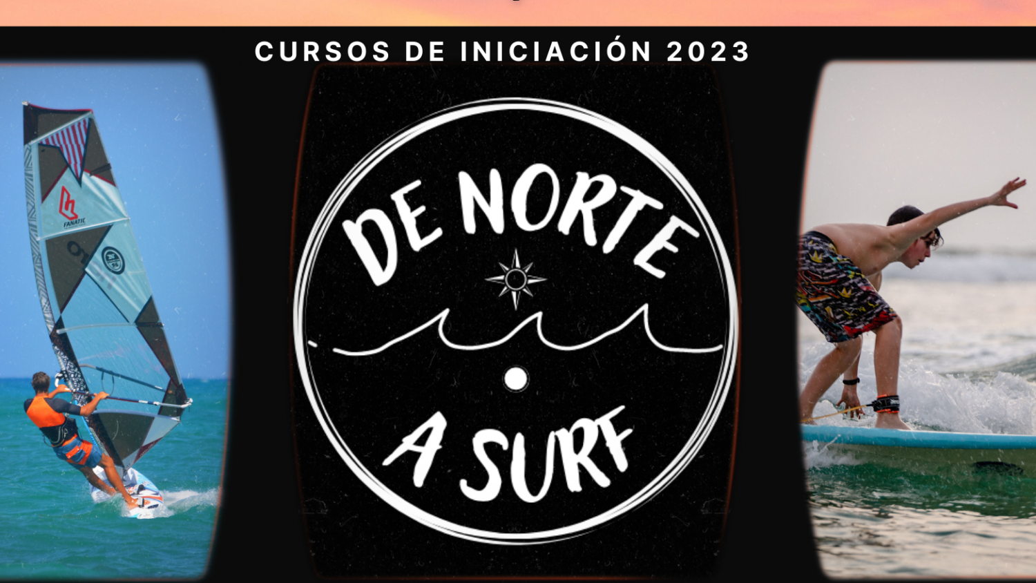 Más de 200 personas podrán participar en los cursos de surf, windsurf y paddle surf que ofrece la Diputación a través del programa De Norte a Surf