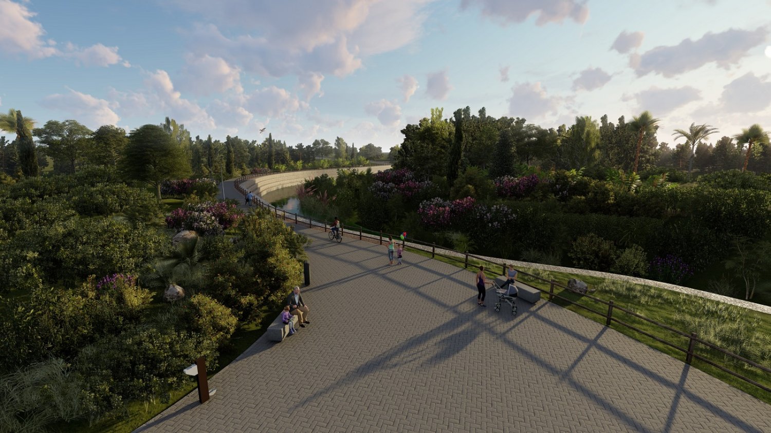 Comienzan las obras para la creación de 1,4 kilómetros de paseo fluvial en el arroyo Benabolá 