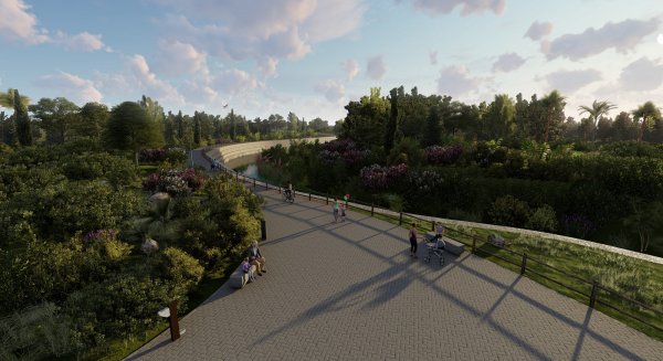 Comienzan las obras para la creación de 1,4 kilómetros de paseo fluvial en el arroyo Benabolá 