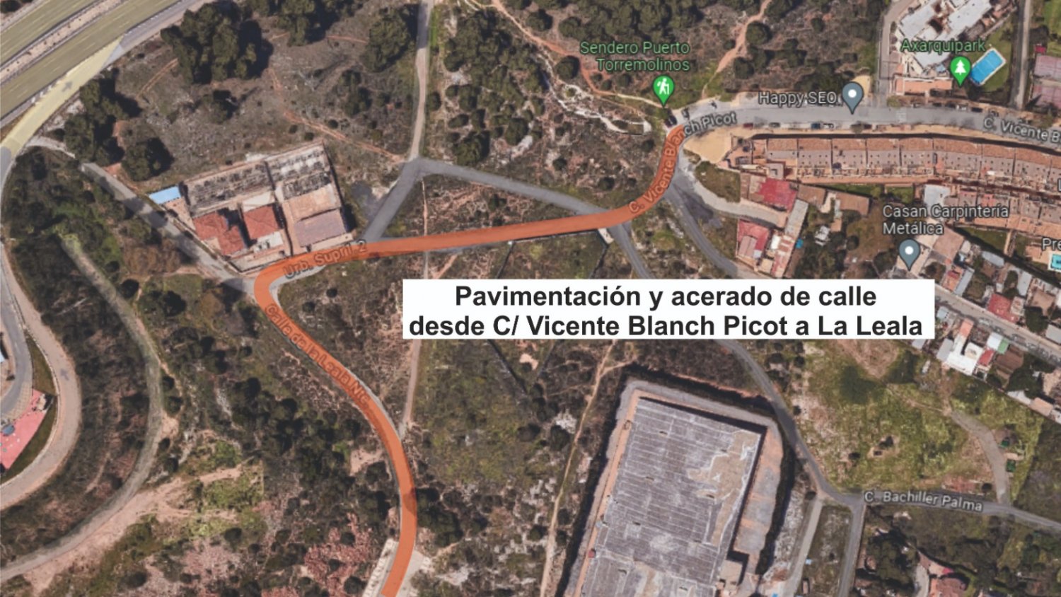 El PP de Torremolinos proyecta la creación de un parque infantil tematizado en La Leala