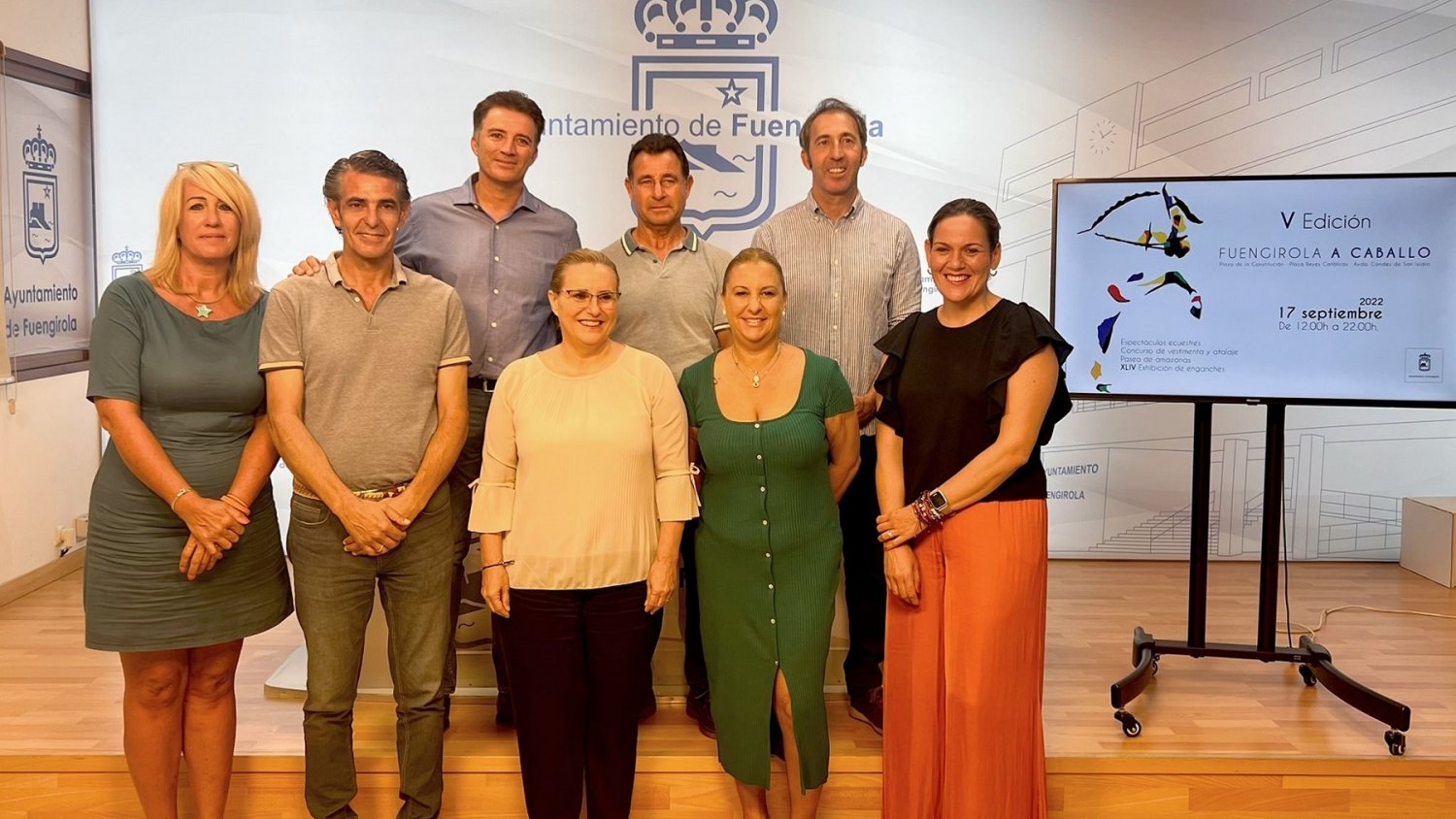 ‘Fuengirola A Caballo’ celebra  en diferentes escenarios del centro de la ciudad una nueva jornada