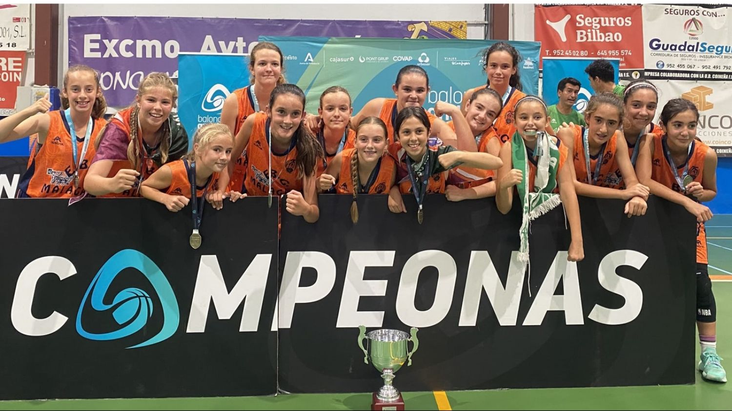 El Andaluz minibasket tendrá a dos campeones provinciales de Málaga de EBG