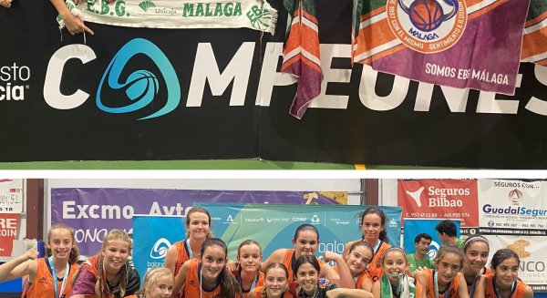 El Andaluz minibasket tendrá a dos campeones provinciales de Málaga de EBG