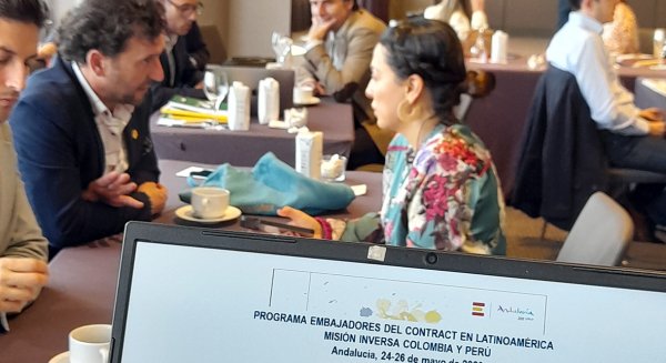 La Junta impulsa el canal Contract de Andalucía en Colombia y Perú, mercados con inversiones de más de 500 millones en el sector