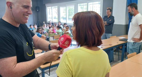 Alumnado de Torremolinos participa en un programa de la radio musical pública andaluza