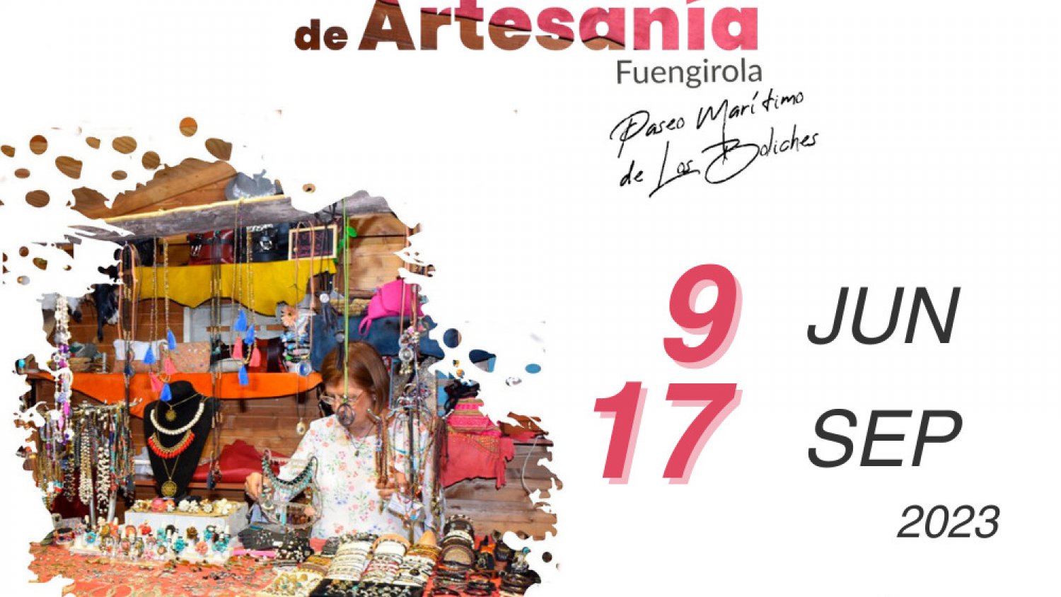 El Mercado de Artesanía se instalará en el Paseo Marítimo de Los Boliches del 9 de junio al 17 de septiembre