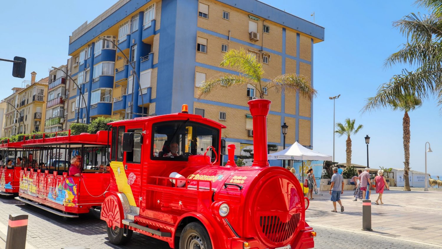 Los tickets del tren turístico de Rincón de la Victoria tendrán un descuento del 50% en la Fiesta del Boquerón Victoriano