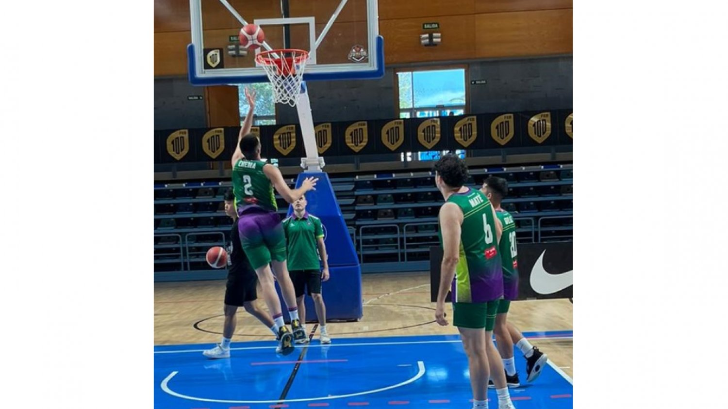 El I Torneo oficial de baloncesto júnior 3x3 de la provincia de Málaga, en las vitrinas EBG