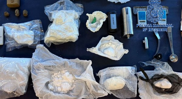 Desarticulada en Antequera un grupo criminal que distribuía sustancias estupefacientes a mediana escala 