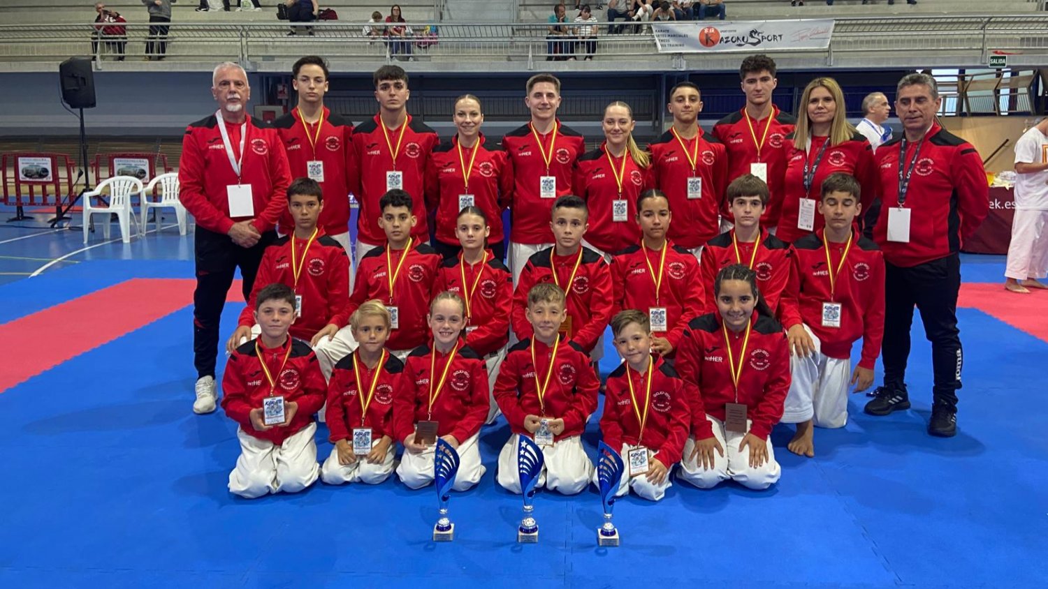 El Club Goju Ryu Torremolinos suma un oro, dos platas y tres bronces en el campeonato de España de clubes de kárate
