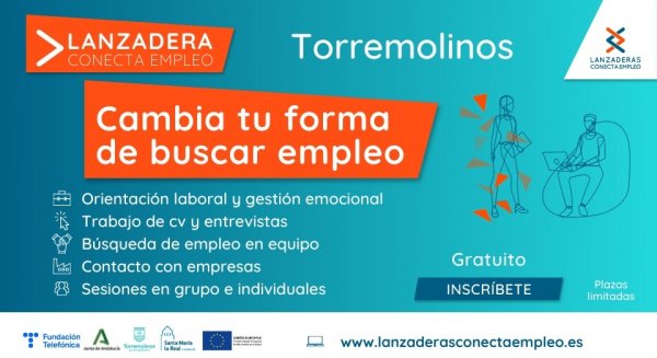 Una nueva ‘Lanzadera Conecta Empleo’ en Torremolinos abre sus inscripciones hasta el 26 de septiembre