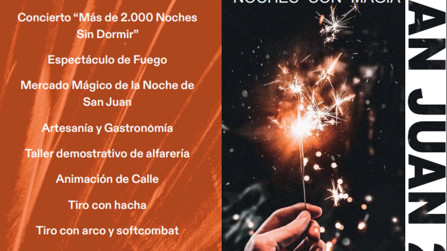 Estepona celebra la Noche de San Juan con el concierto ‘Más de 2.000 noches sin dormir’ de Javier Ojeda 
