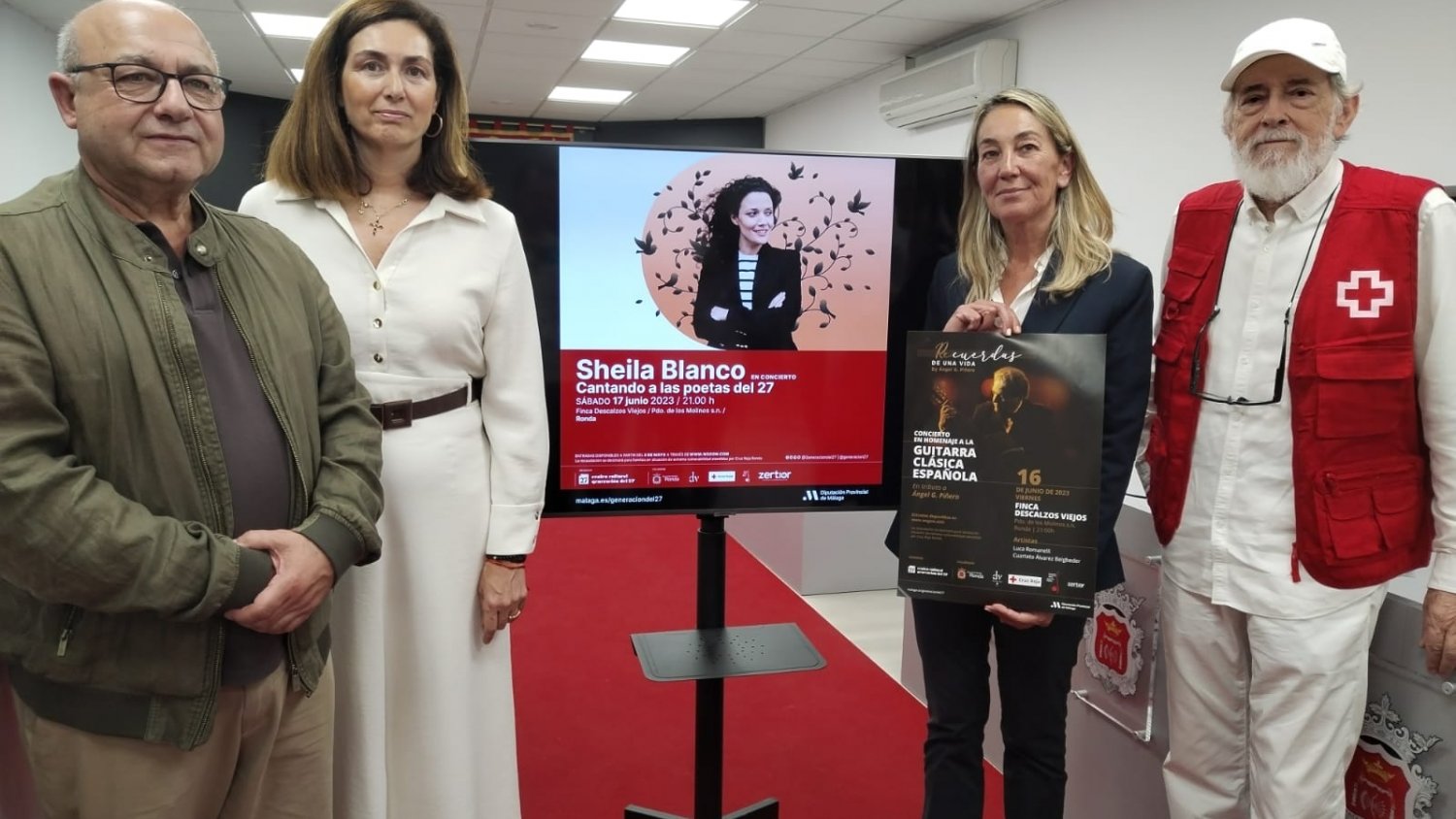 La Bodega 'Descalzos Viejos' acogerá dos conciertos cuya recaudación se destinará a los proyectos de Cruz Roja en Ronda  