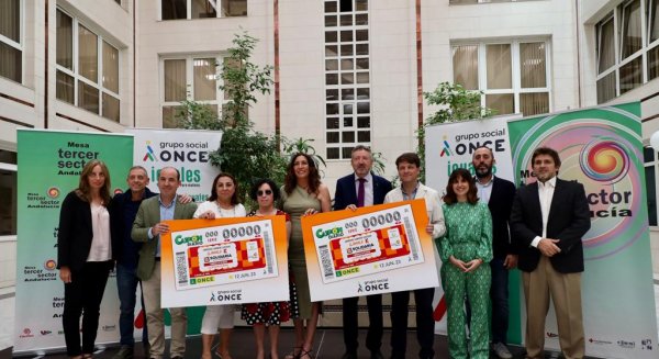 Loles López destaca la iniciativa de la ONCE de dedicar un cupón a la X Solidaria de la Renta