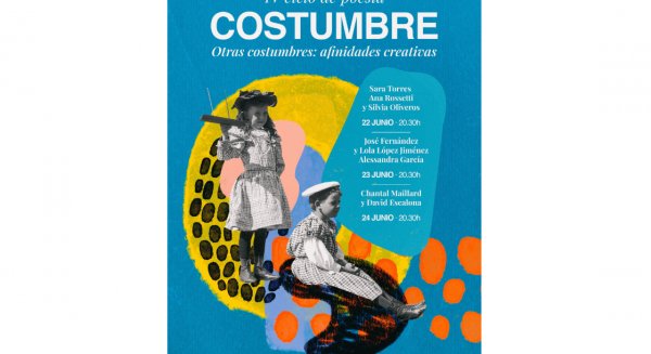El ciclo ‘Costumbre’ explora en su cuarta edición las afinidades de la poesía con la música, el teatro y las artes visuales