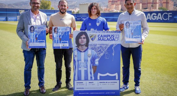 Rincón de la Victoria albergará en julio dos turnos del Campus de Verano del Málaga CF