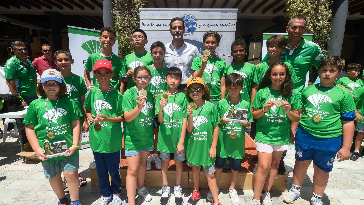 La IV Liga Escolar de Ajedrez Fundación Unicaja celebra su gran final con la participación de 240 alumnos