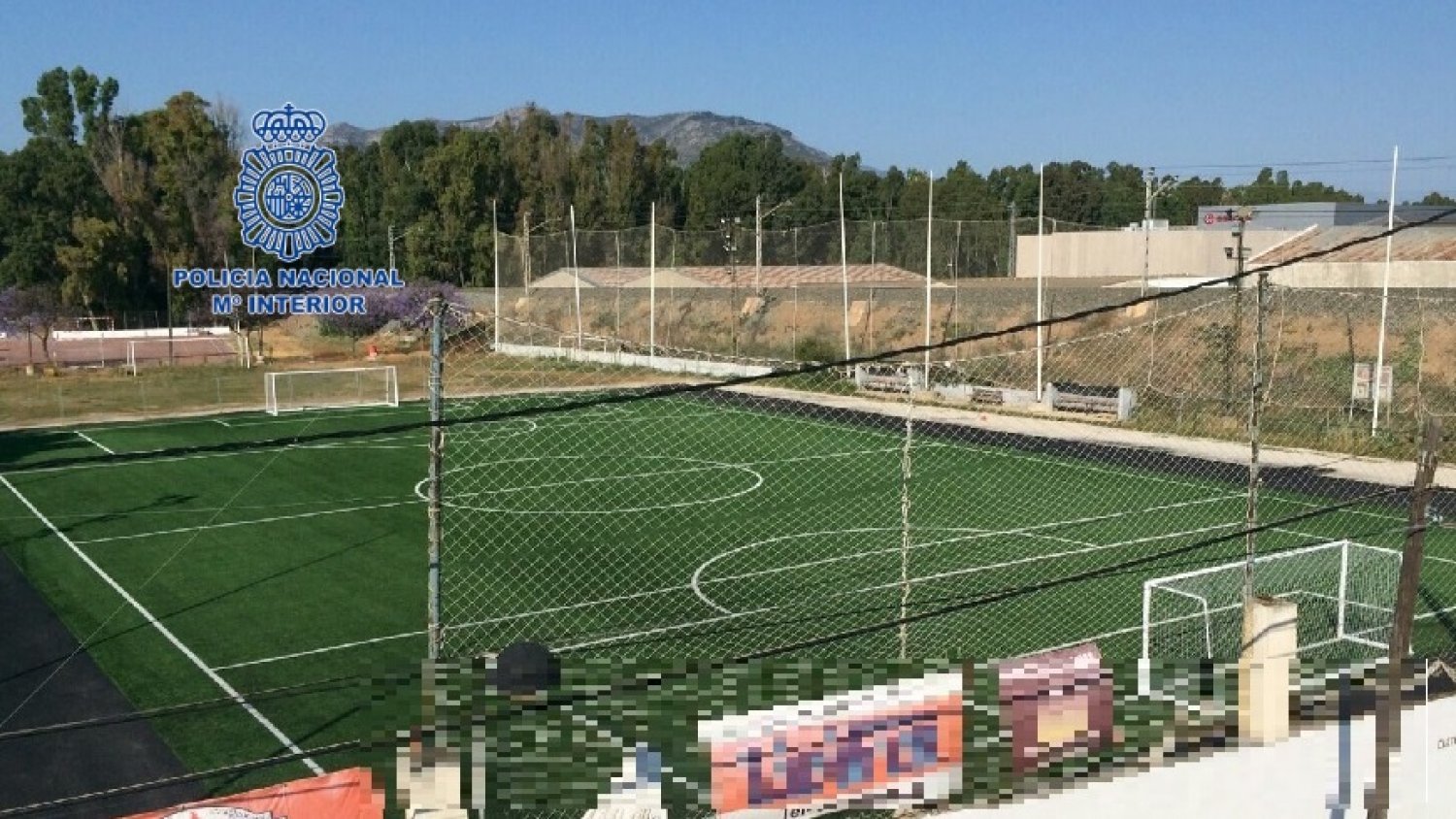 La Policía Nacional detiene a un hombre por la comisión de siete robos en campos de fútbol base de Málaga capital