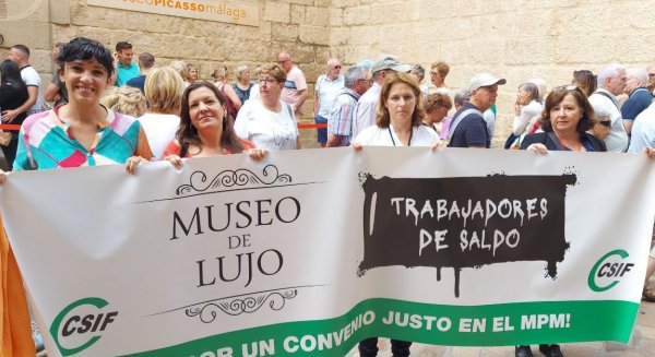 Morillas pide a De la Torre que medie en favor de la mejora de las condiciones laborales de la plantilla del Museo Picasso