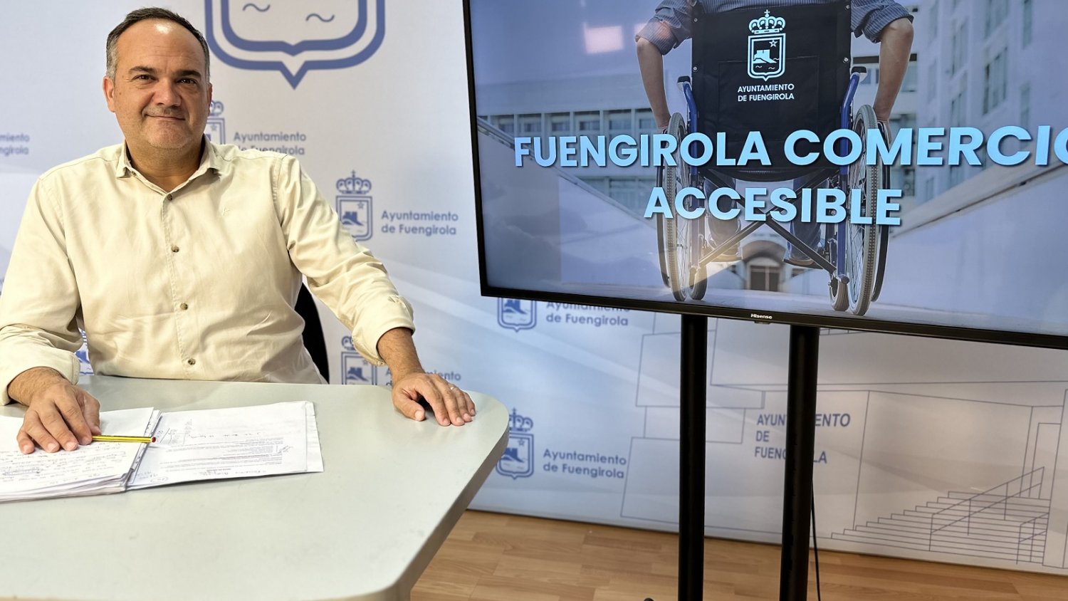 El Ayuntamiento impulsa una línea de ayudas para facilitar la adaptación de los comercios de Fuengirola a la normativa de accesibilidad 