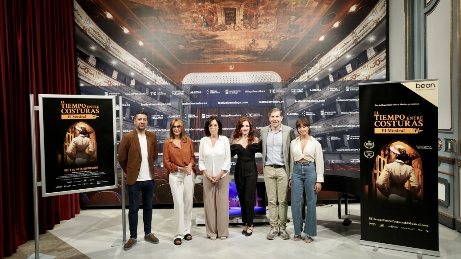 'El tiempo entre costuras', el musical abre la Temporada 2023-24 del Teatro Cervantes de Málaga