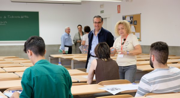 El segundo día de la PEvAU en la provincia de Málaga transcurre sin incidencias en la Fase de Admisión
